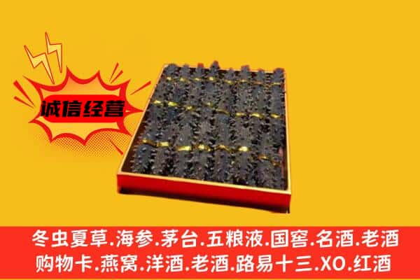 西工区回收海参